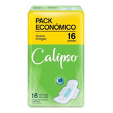 Toallas Femeninas Calipso Normal C/gel X 16u Caja X 25u - Ma