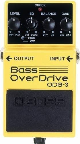 Pedal De Distorsión Bajo Boss Odb-3 Bass Overdrive Cuota