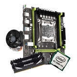 Kit Gamer Placa Mãe X99 Atermiter P4 Xeon E5 2680 V4 32gb Co