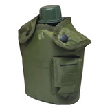 Cantil Plástico 950ml Militar Guepardo, Trilha, Camping