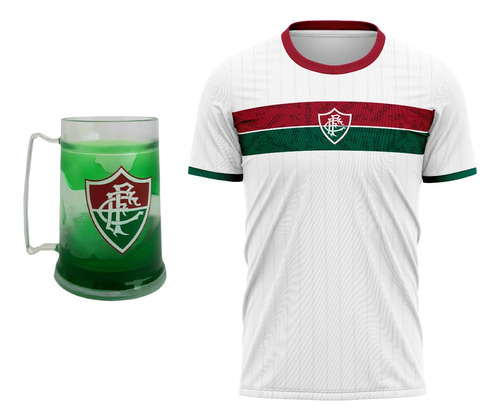 Kit Fluminense Masculino Oficial - Camisa + Caneca