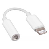 Adaptador Audio Para iPhone A Miniplug Jack 3,5mm Auxiliar