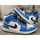 Tenis Jordan Retro 1 Signal Blue 29cm Usados 