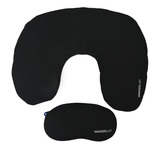 Kit De Viaje Wanderlust Almohada Inflable Antifaz Set