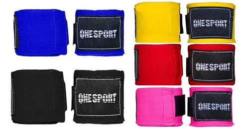 Kit 15 Pares De Bandagem Elastica 3 Metros Boxe E Muay Thai 