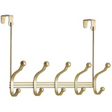 Interdesign Dorado Ganchos Percha Colgar Puerta Ropa 