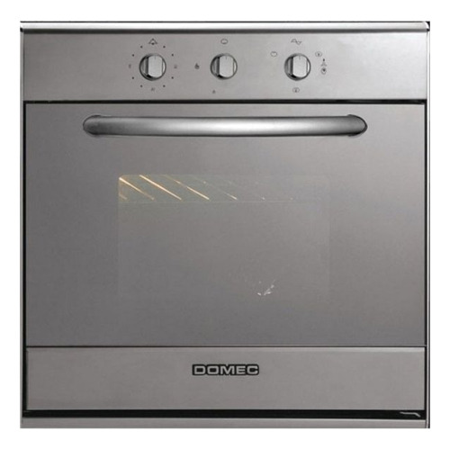 Horno Empotrar A Gas 60cm Domec Hx16 Reflex Inox C/grill