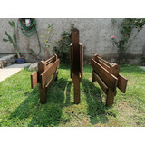 Mesa Plegable De Madera Juego 4 Personas