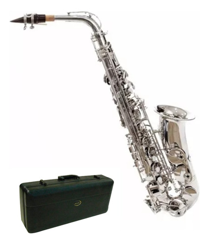 Silvertone Saxofon Alto Slsx010 Nuevo Envio Gratis Y Msi !!