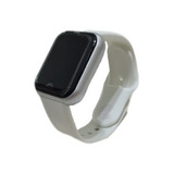 Relógio Digital Branco Bluetooth Compatível P/ Android E Ios