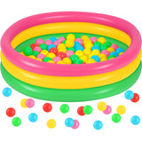 Piscina Infantil Inflable Para Bebés Con 50 Bolas, Piscina.