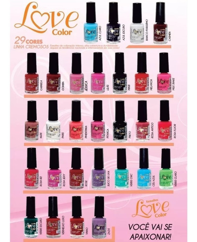 Kit 100 Esmalte Cores Sortidas Manicure Atacado Barato