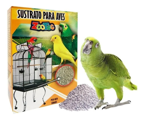 Piedras Sanitarias Sustrato Jaula Aves Litera 1.5kg Zootec