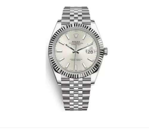Reloj Rolex Datejust Silver- Plateado - Acero - Calendario