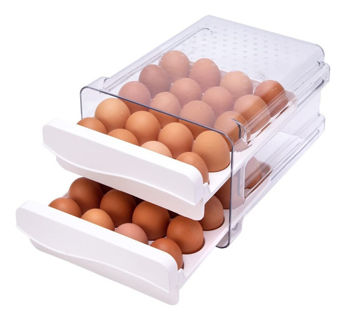 1 Pcs Caja De Almacenamiento Para Huevos Gallina,