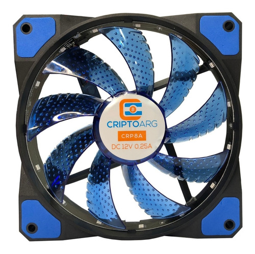 Fan Cooler Led Combo X12 120mm 2000rpm Doble Molex Ideal Rig