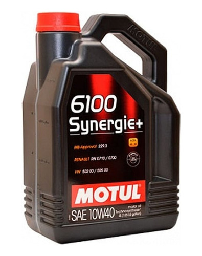 Aceite Motul  6100 10w40 X 4lts  Semi Sintético