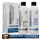 Keratinshok Keratina Para Alaciado Japonés + Shampoo Neutro 