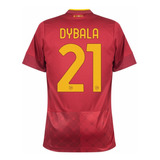 Camiseta As Roma Titular #21 Dybala Temporada 2023