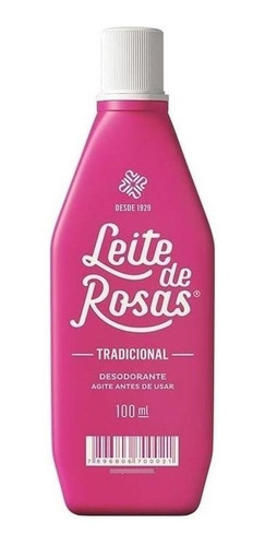 Desodorante Leite Rosas Tradicional 100ml