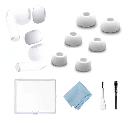 Almohadillas Para Auriculares AirPods Pro, Blanco/3 Pares