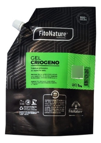 Gel Criogeno X 1 Kg Fitonature Reductor Calidad Profesional