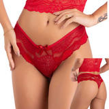 Kit 10 Calcinha Fio Dental Renda Lingerie Atacado Rd004