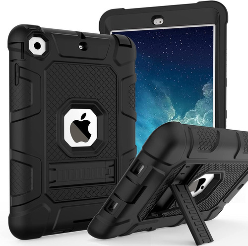 Funda Para iPad Mini 3 2 1 Timism Tres Capas Hibrida Negro