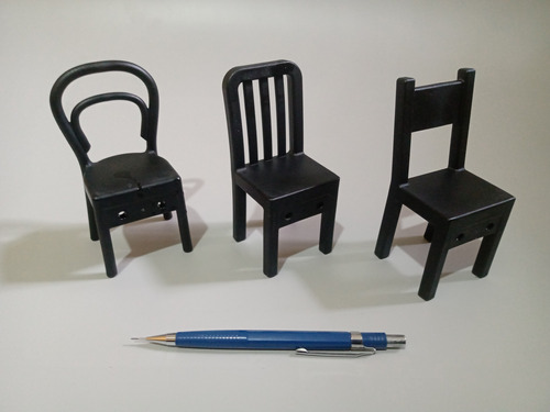 Lote Ganchos De Parede Formato Mini Cadeiras Ikea Originais