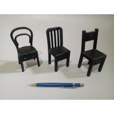 Lote Ganchos De Parede Formato Mini Cadeiras Ikea Originais