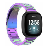 Correa D Eslabones Compatible Fitbit Versa 3 4 Sense Sense 2