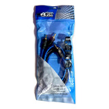 Cable Rca De Audio 1 Metro Carbón Audio Kit 20 Piezas 100%