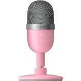 Micrófono Razer Seiren Mini Stream Podcast Rosa
