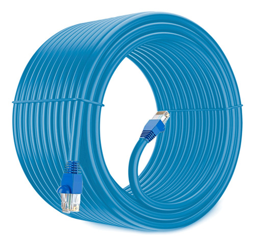 Cable De Red Internet Rj45 Ethernet Cat 5e - 2 Mt Azul