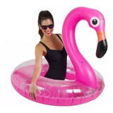 Boia Flamingo Com Glitter Grande Piscina Inflável Famosas