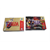 2 Cajas Custom Para Zelda Nintendo 64 (solo Son Las Cajas)