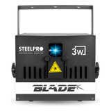 Laser Profesional 3w Rgb Dmx-512 Luces Dj Blade By Steelpro