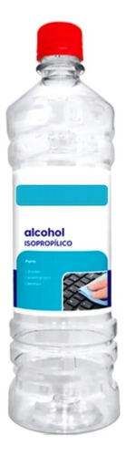 Alcohol Isopropilico De Alta Pureza 1 Litro Limpieza De Pc