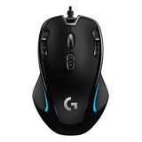 Mouse De Juego Logitech  G Series G300s Negro Ambidiestro