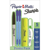 Promo Pack Estudiante Sharpie Paper Mate Contenido 5 Piezas