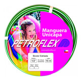 Manguera Jardin 1/2   Sin Accesorios (rollo 15mts) Petroflex