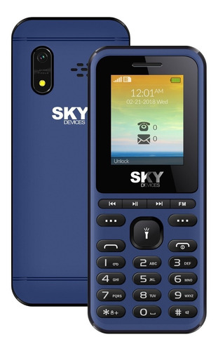 Celular Libre Barato Dual Sim Sky M Cámara Fm Gtia