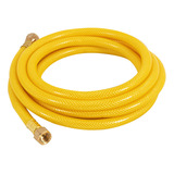 Manguera Para Gas 3/8  Flexible Amarilla De 3 M, C/conexión