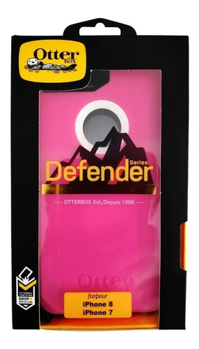 Funda Para iPhone 7/8/plus Otter Box Defender Uso Rudo+clip