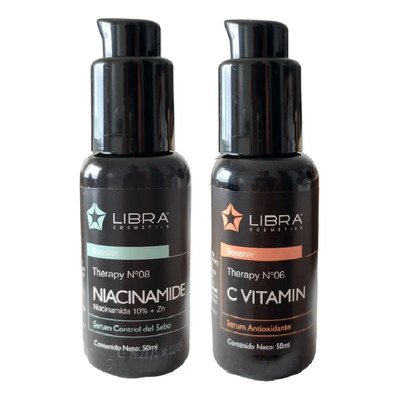 Sérum Facial Niacinamida y Vitamina C Pack 2x100ml Antiedad Antimanchas | MercadoLibre