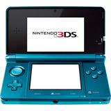 Nintendo 3ds Standard Cor  Aqua Blue