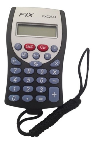 Mini Calculadora Eletronica  + Com Cordao