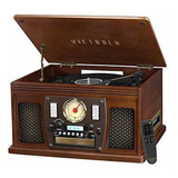 Victrola Navigator 8 En1 Clasico Reproductor De Discos Bluet