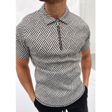 Polos Para Hombre, Camisa De Manga Corta, Polo Con Solapa Pa