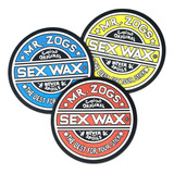 Sex Wax - Calcomanías Circulares Para Tabla De Surf, Paquete